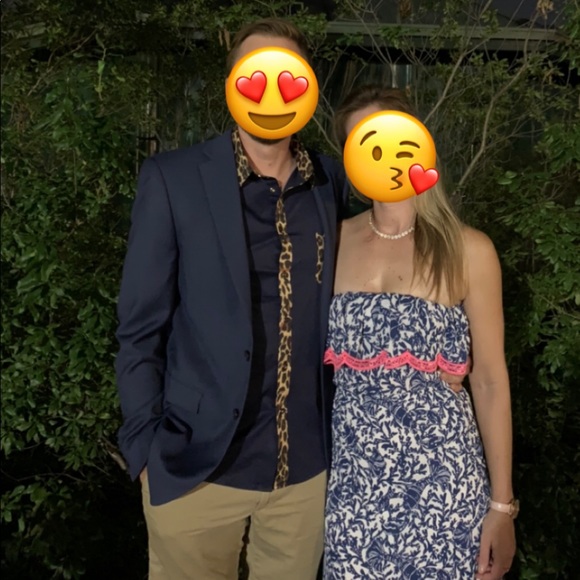 Lilly Pulitzer blue maxi lobster print dress, Size XXS (fits like 2-4) - Picture 2 of 3